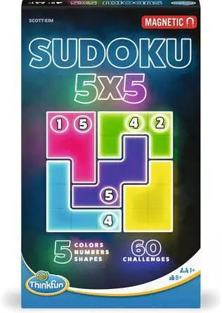 Sudoku 5X5 Magnetic Travel Puzzle